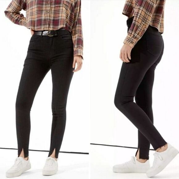 American Eagle Next Level Stretch Highest Rise Jegging Black 6 Long NEW - Picture 13 of 13